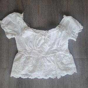 Milkmaid babydoll top